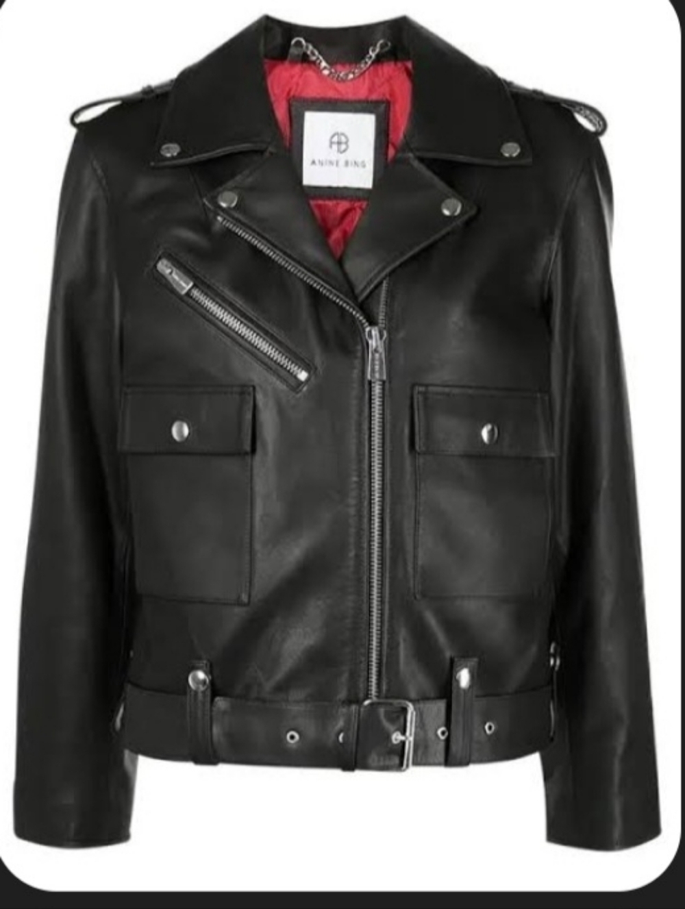 Anine Bing Maverick Leather Jacket